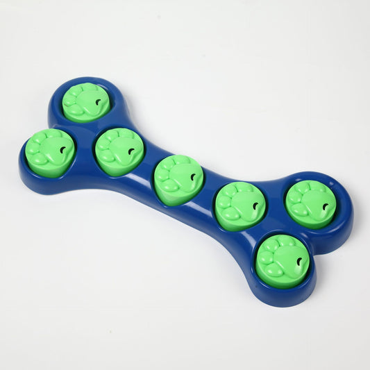 Dog Puzzle Toy Interactive Anti-Choke Slow Feeder IQ Game Dish - Detail Angle 2 | Majestic Pet Kingdom