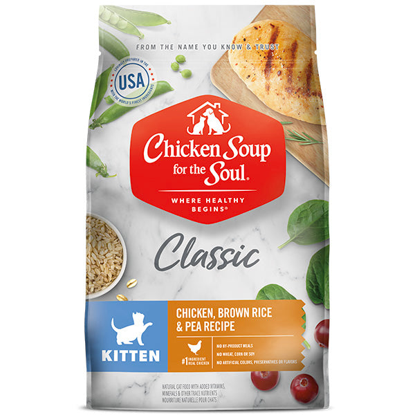 Cat Food Chicken Soup Soul Adult Chicken Rice Pea Dry 4.5lb