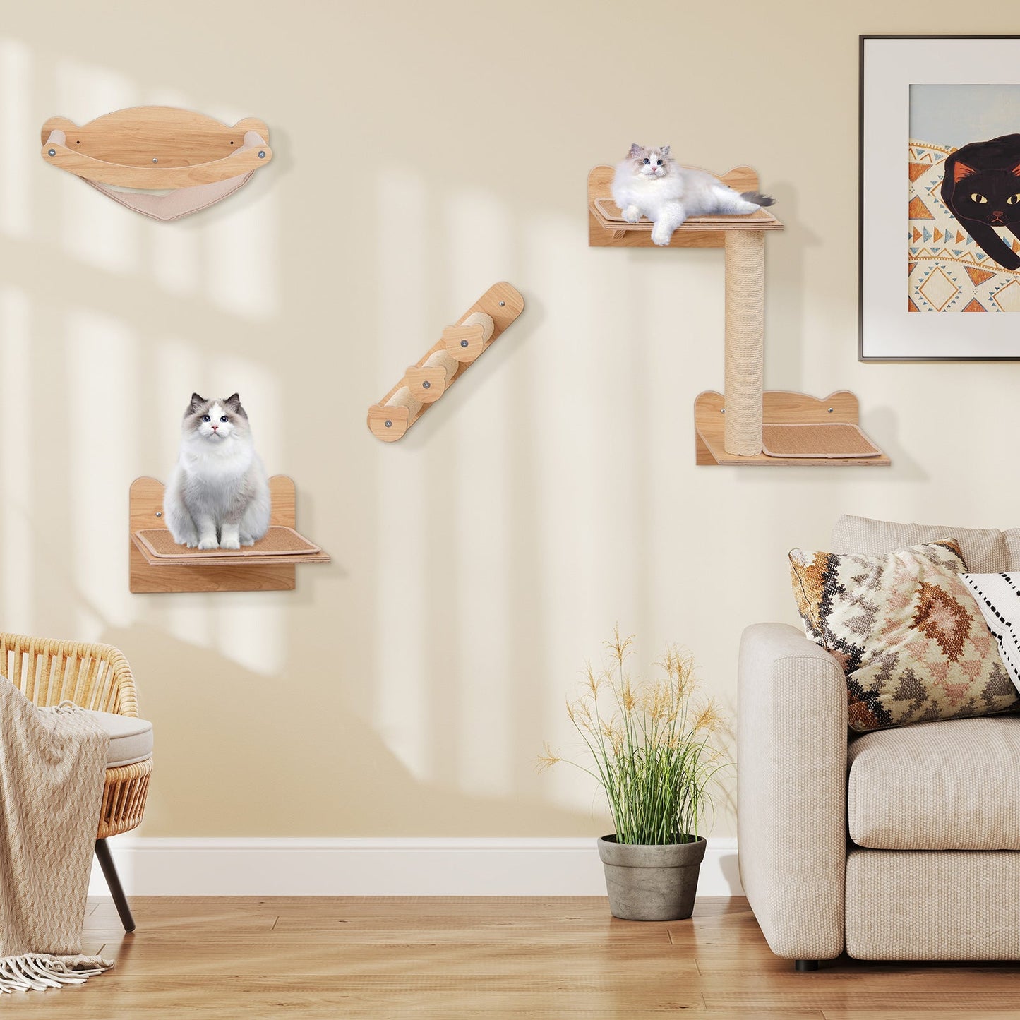 Cat Living Essential Wall Orthopedic Premium - Premium