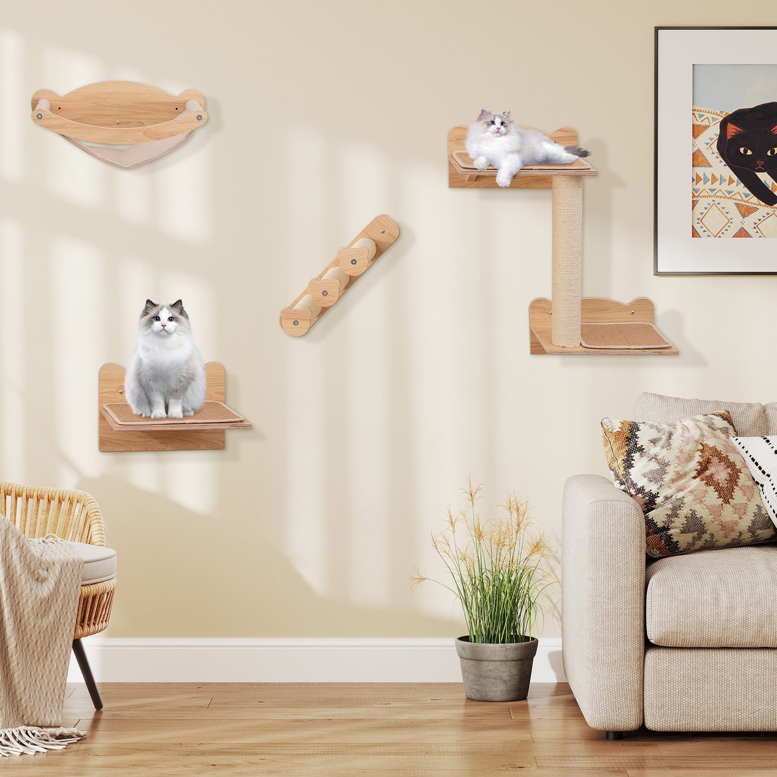 Cat Living Essential Wall Orthopedic Premium - Premium