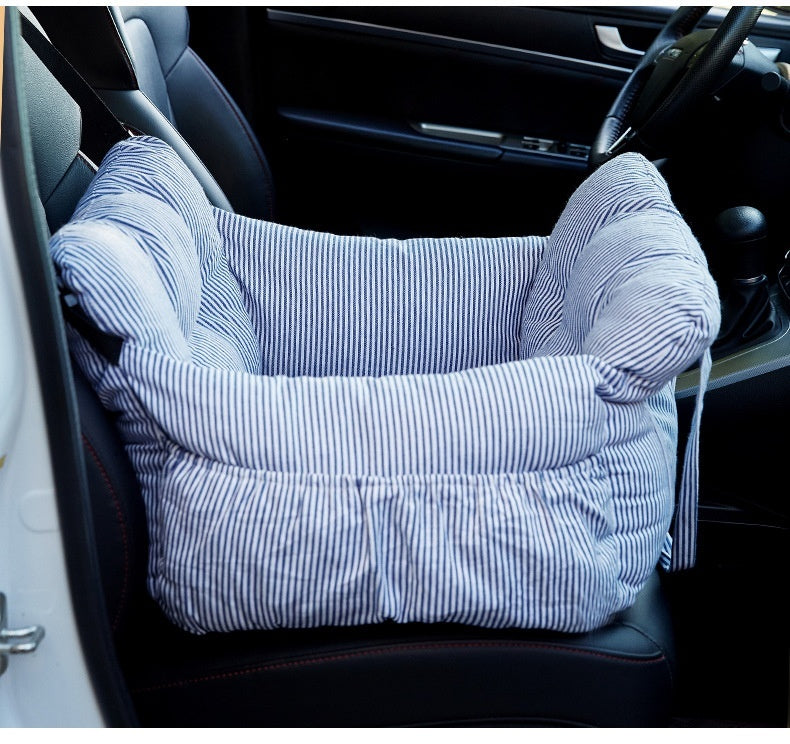 Dog Car Seat Vehicle Safety Nest Booster Bed for Small Dogs - Detail Angle 5 | Majestic Pet Kingdom
