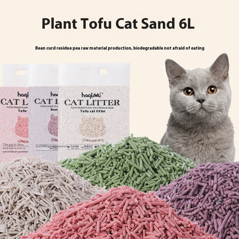 Original Tofu Cat Litter Green Tea Mixed Plant Formula