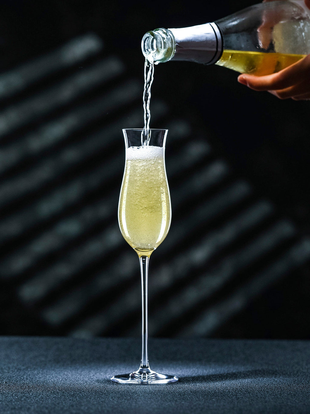 Lead-free Crystal Glass Champagne Flute