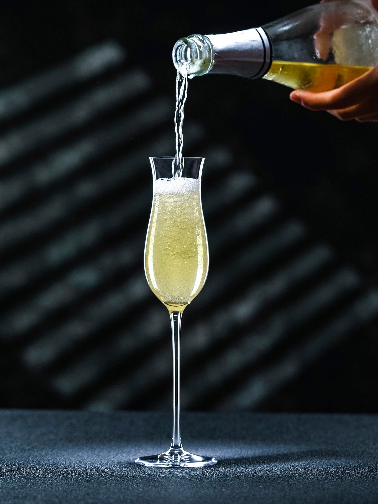 Lead-free Crystal Glass Champagne Flute