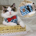 Cute Cat's Chest Back Traction Rope Clothes