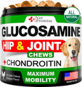 Glucosamine for Dogs 170 Mobility Chews Chondroitin MSM & Hemp