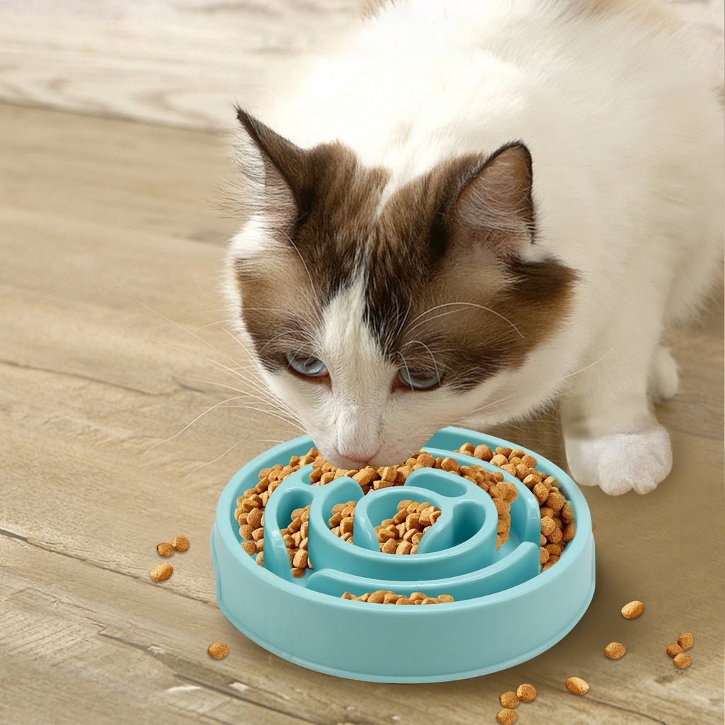 Slow Feeder Dog Bowls Silicone Dog Puzzle Feeder Bowl For Healthy Eating Puppy Slow Feeder Bowl Anti-Choking Dog Slow Feeder Bowls - Majestic Pet Kingdom