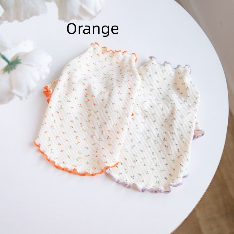Floral-patterned Home Base-layer Pet Clothing - Majestic Pet Kingdom