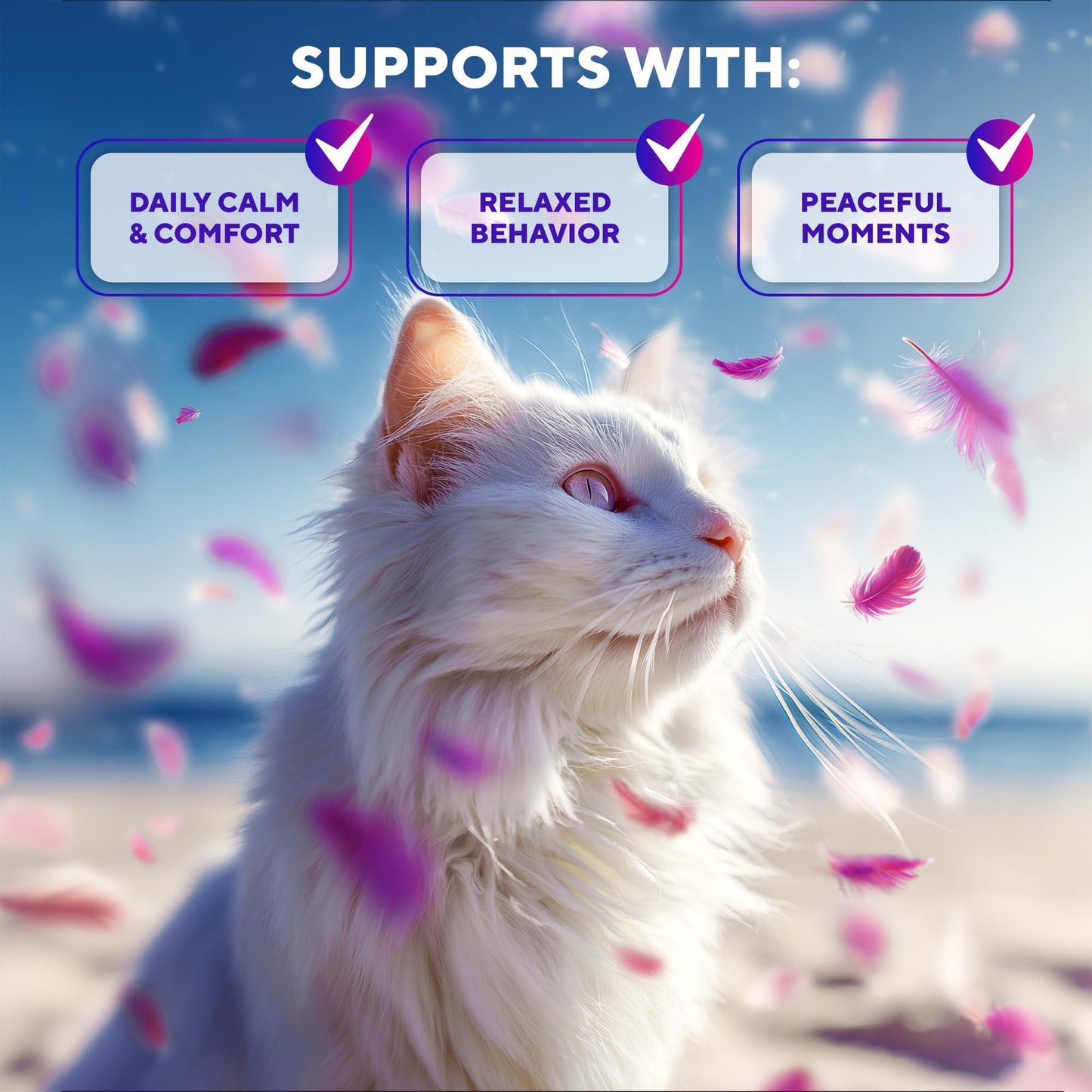 Calming Pheromone Spray for Cats - Scratch Repellent