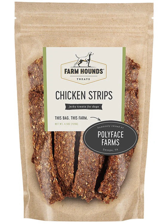 Dog Treats Farm Hounds Chicken Strips Single-Ingredient 4.5o