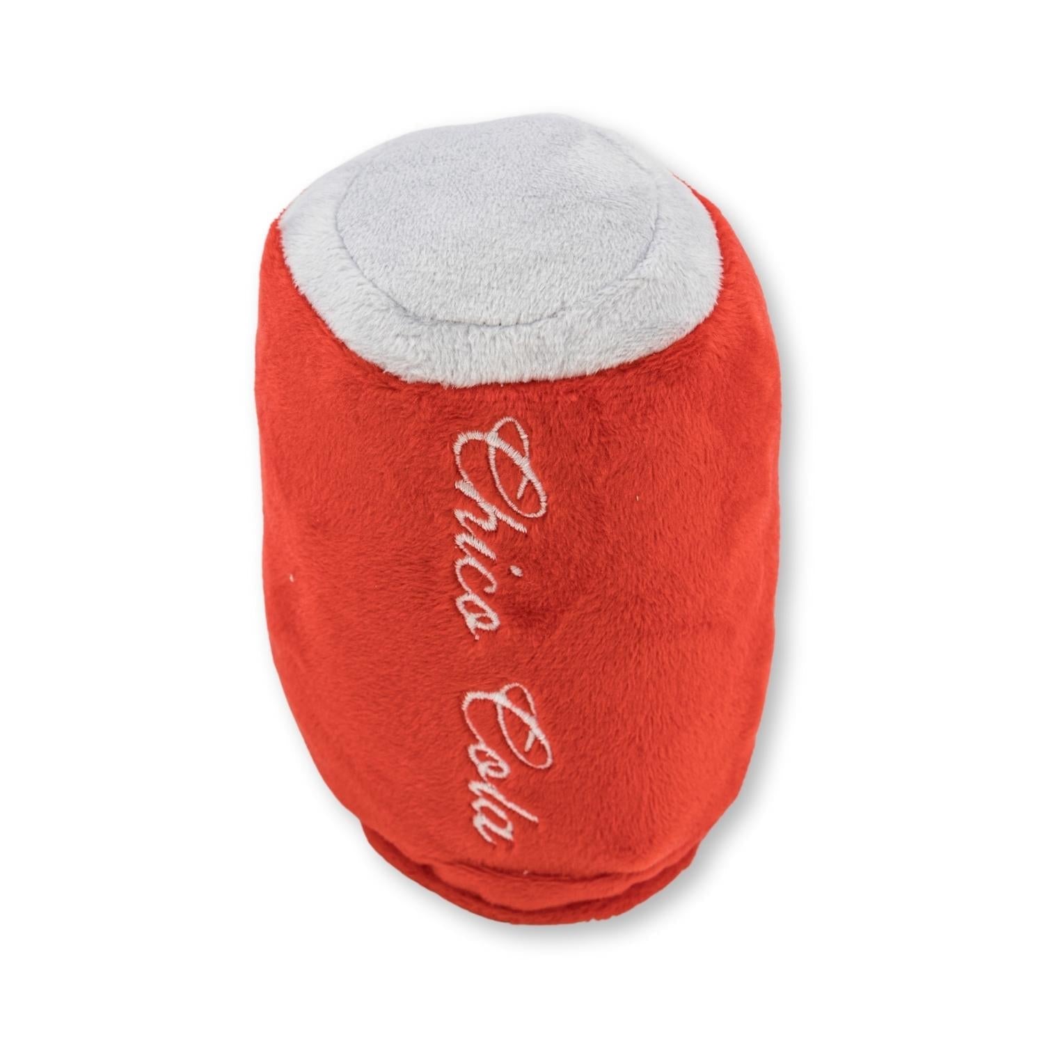 Dog Plush Toy Set Cola and Fries Squeaker Crinkle Fun 2-Pack - Detail Angle 6 | Majestic Pet Kingdom