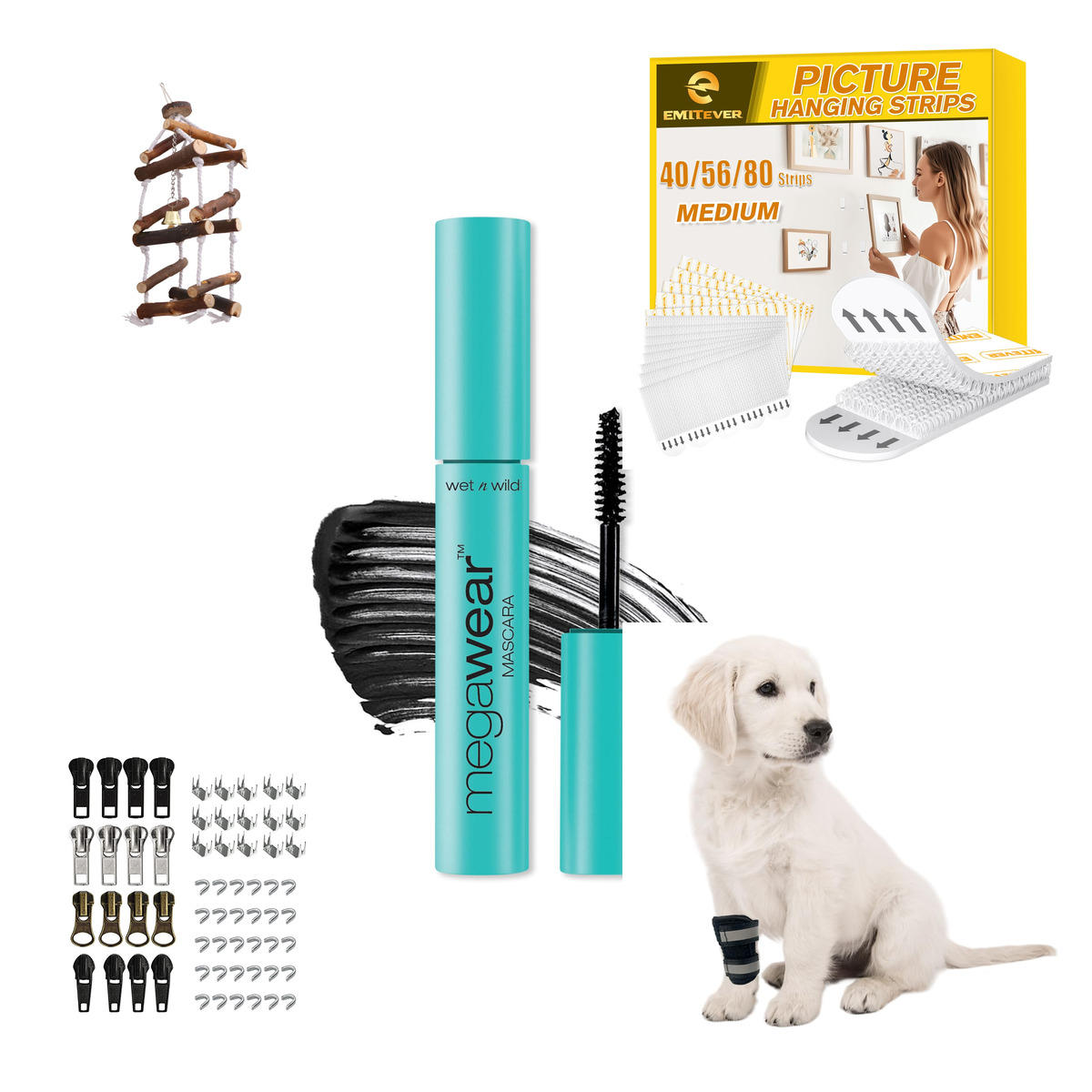 Manifest Lot - MSRP $258.48 - Vitamins & Minerals/Hair Acc - TAEDIN Dog - 17 Qty