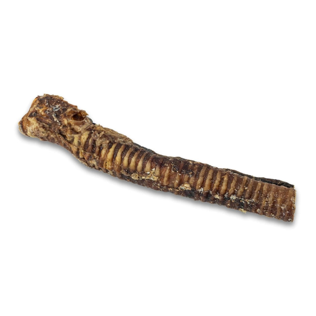 All-Natural Beef Trachea Dog Treats, Protein-Packed Chews – 12 Inches (5-Pack)