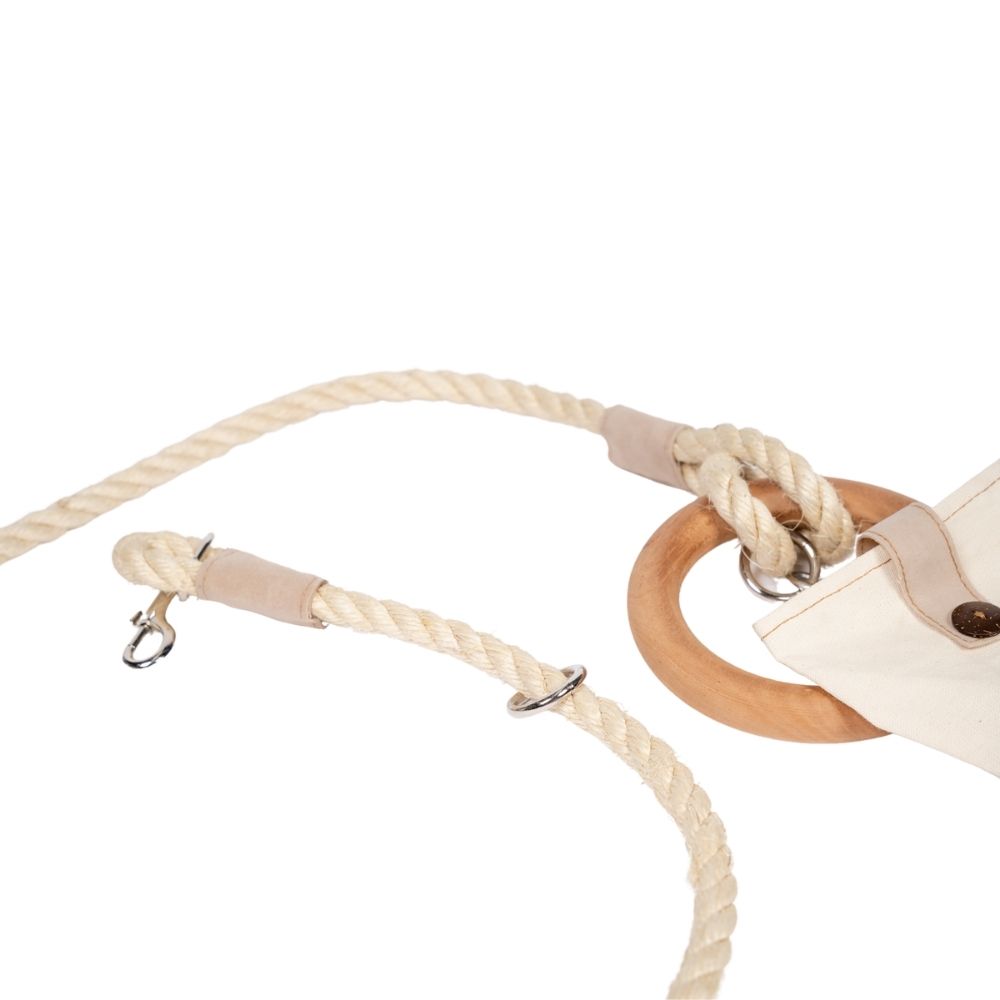 Carbon Neutral Dog Walking Leash with Small Storage Bag