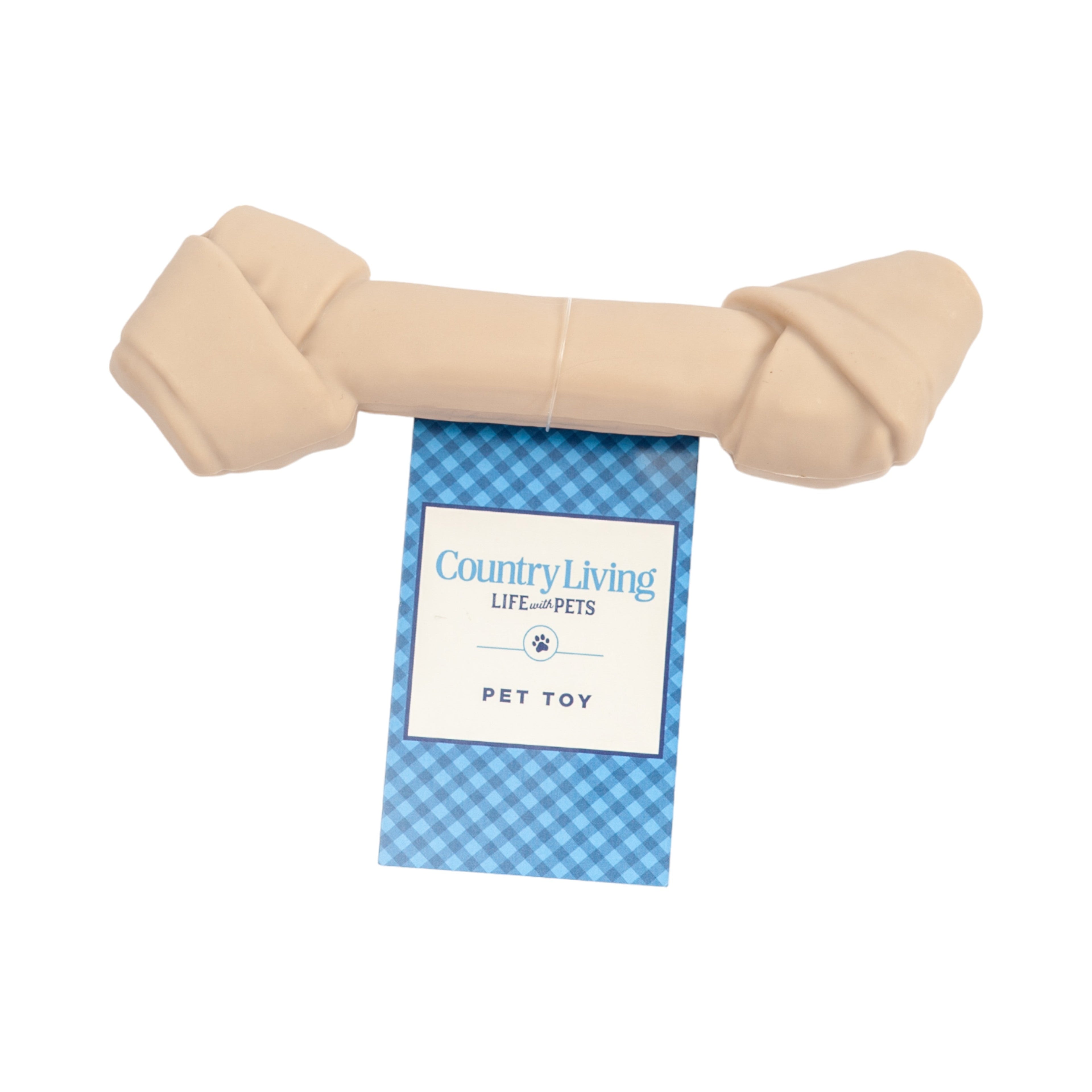 Durable Rawhide-Shaped Nylon Bone Dog Chew Toy