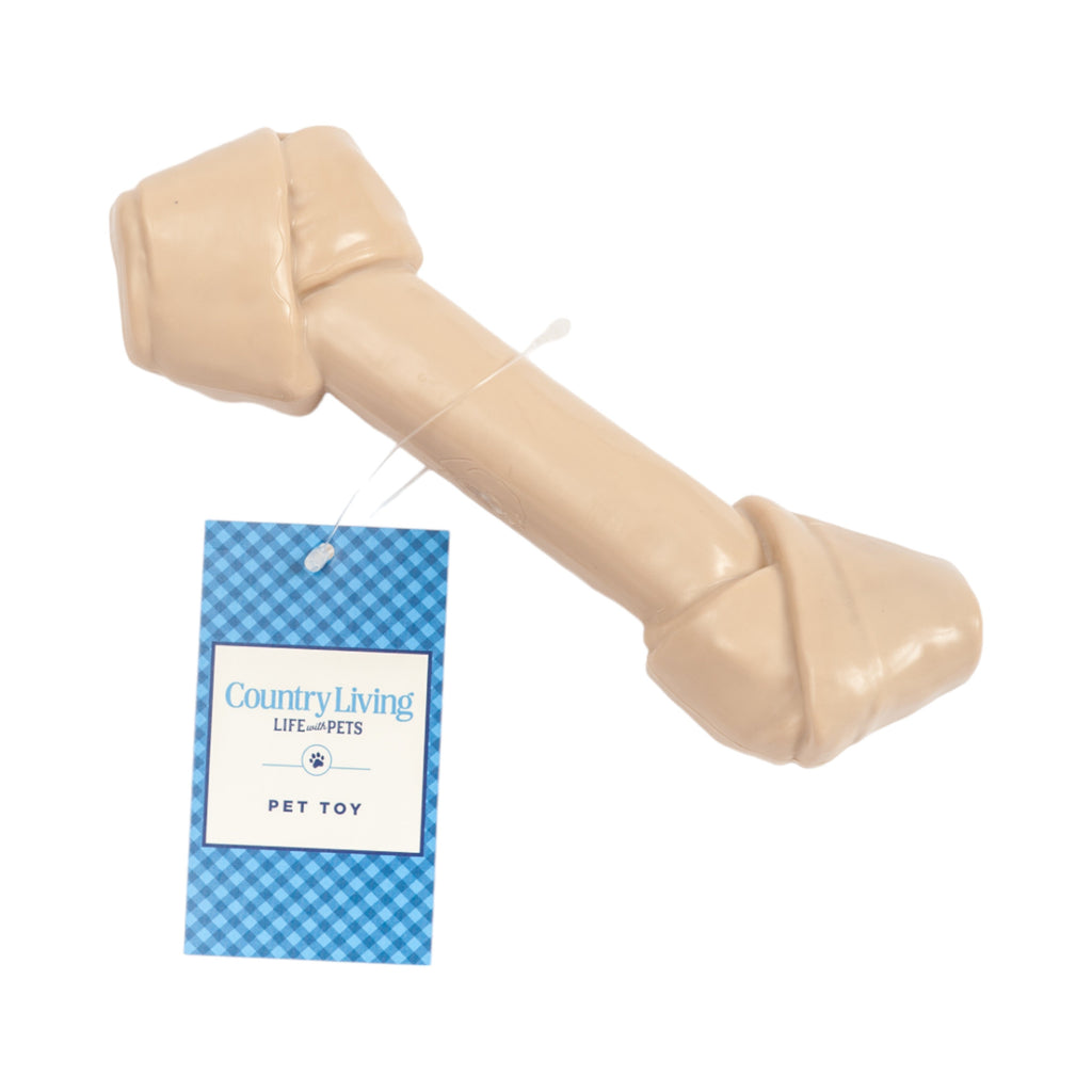 Durable Rawhide-Shaped Nylon Bone Dog Chew Toy