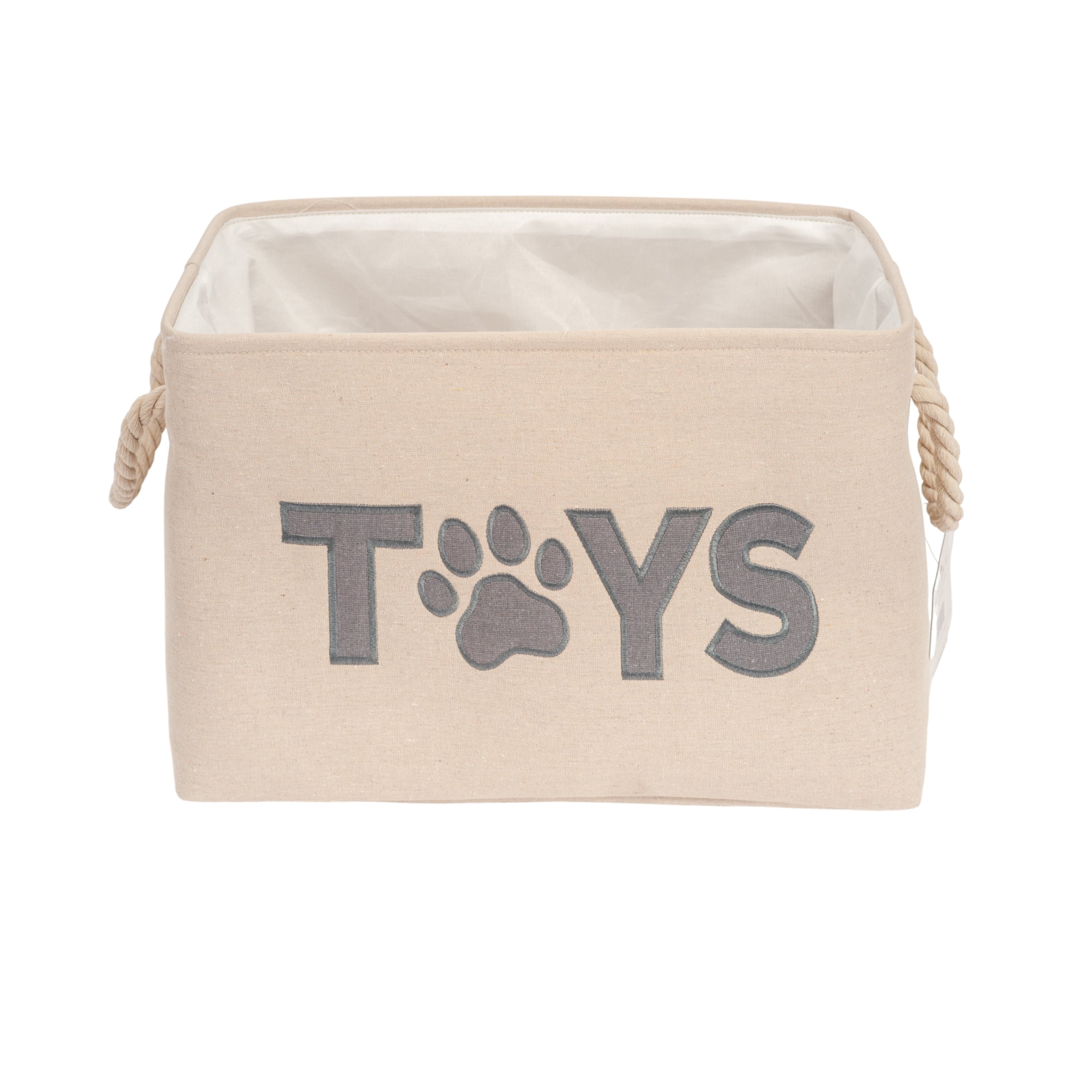 Foldable Fabric Dog Toy Storage Bin Organizer Box Basket