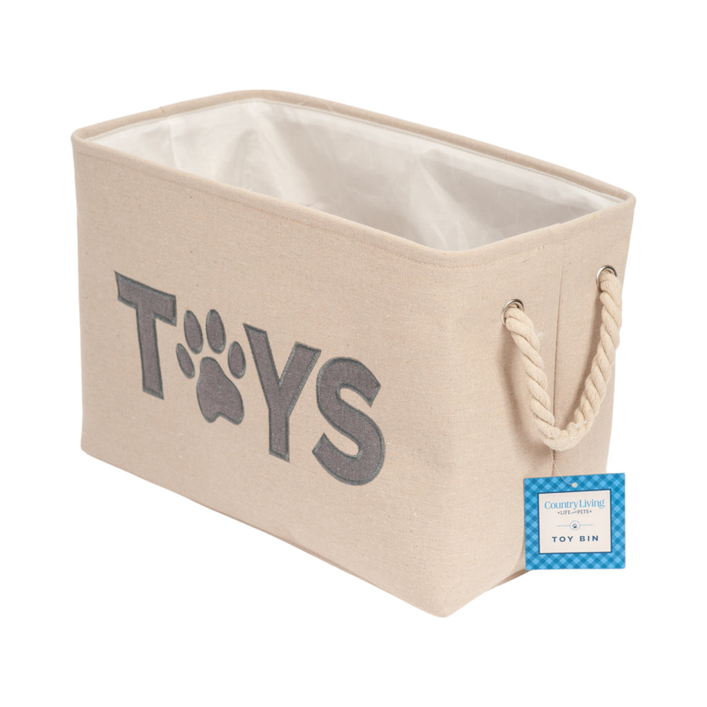 Foldable Fabric Dog Toy Storage Bin Organizer Box Basket