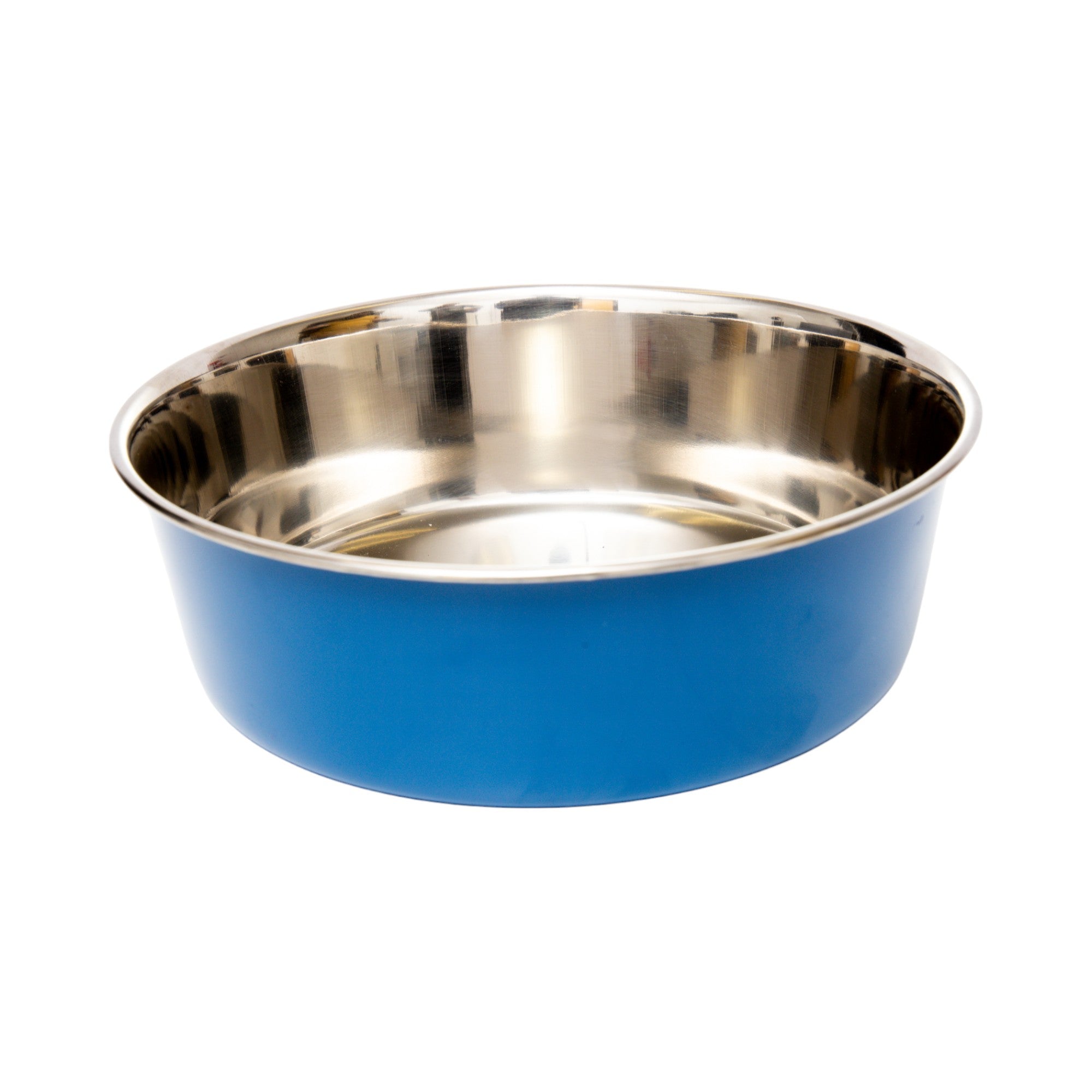 Heavy Gauge Stainless Steel Food & Water Dog Bowls (2-Pk)