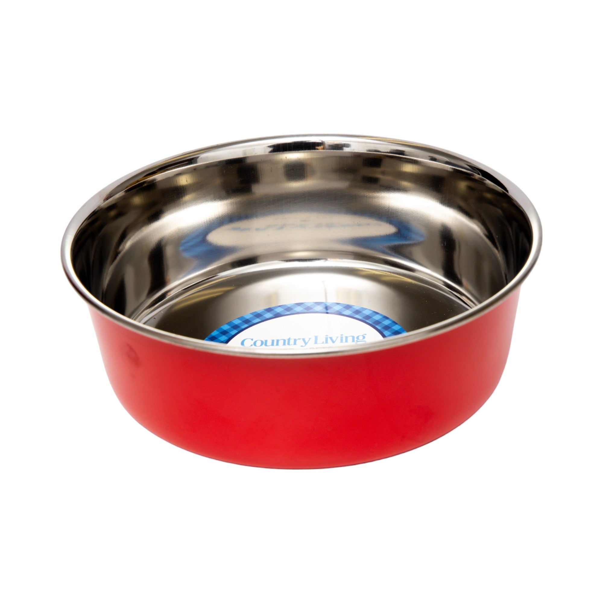 Heavy Gauge Stainless Steel Food & Water Dog Bowls (2-Pk)