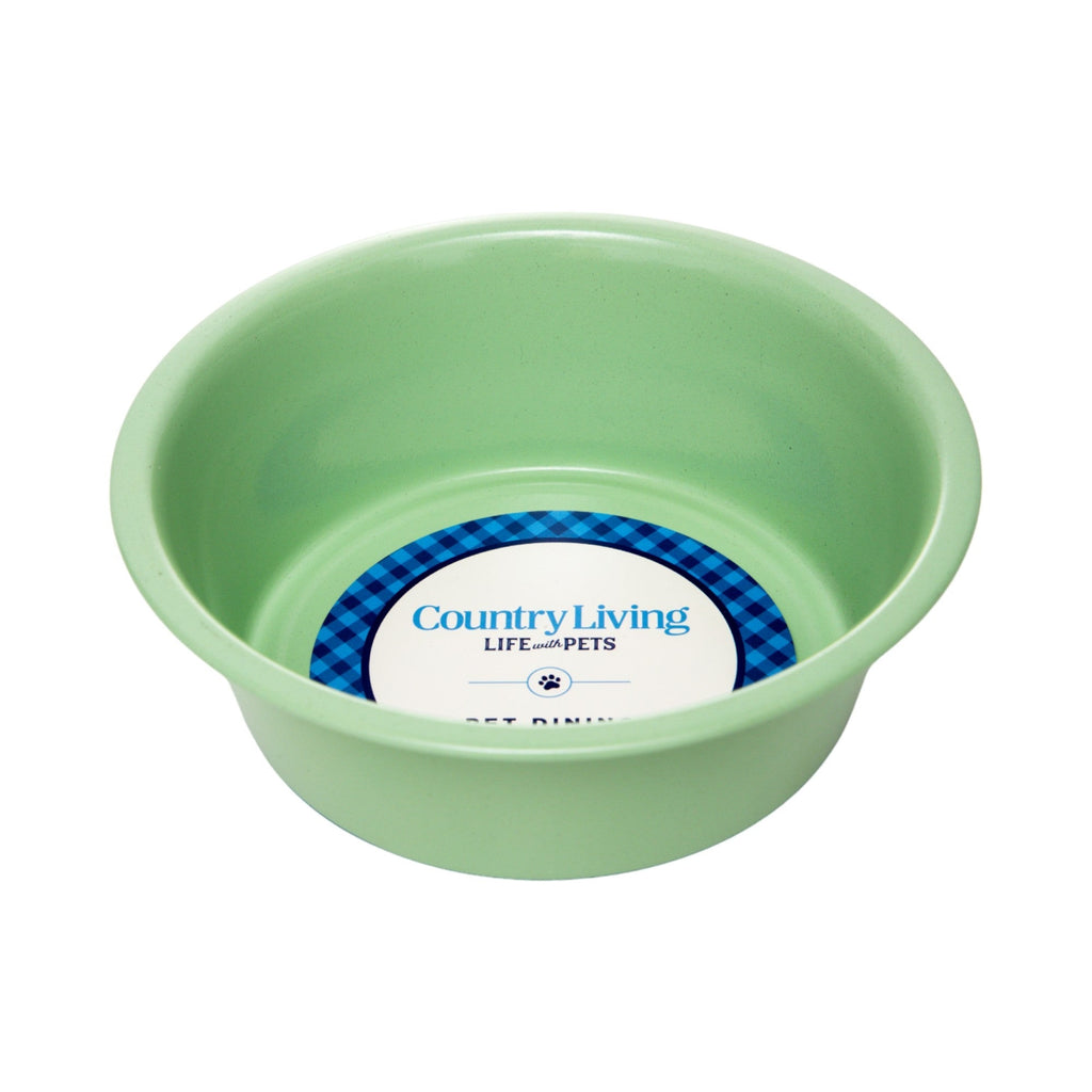 Coated Heavy Duty Stainless Steel Pet Feeding Bowl (Set of 2)