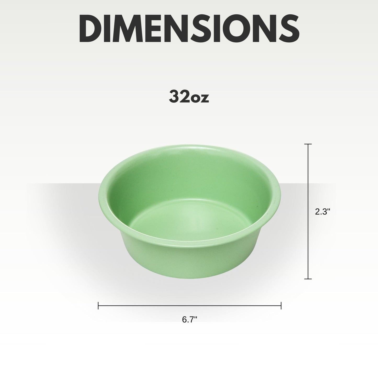 Dog Bowls Set of 2 Coated Heavy Duty Stainless Steel Dishes