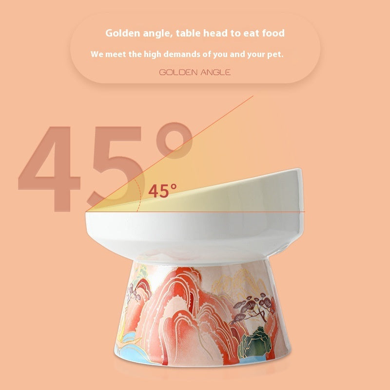 Cat Bowl Pet Ceramic High Leg - Majestic Pet Kingdom