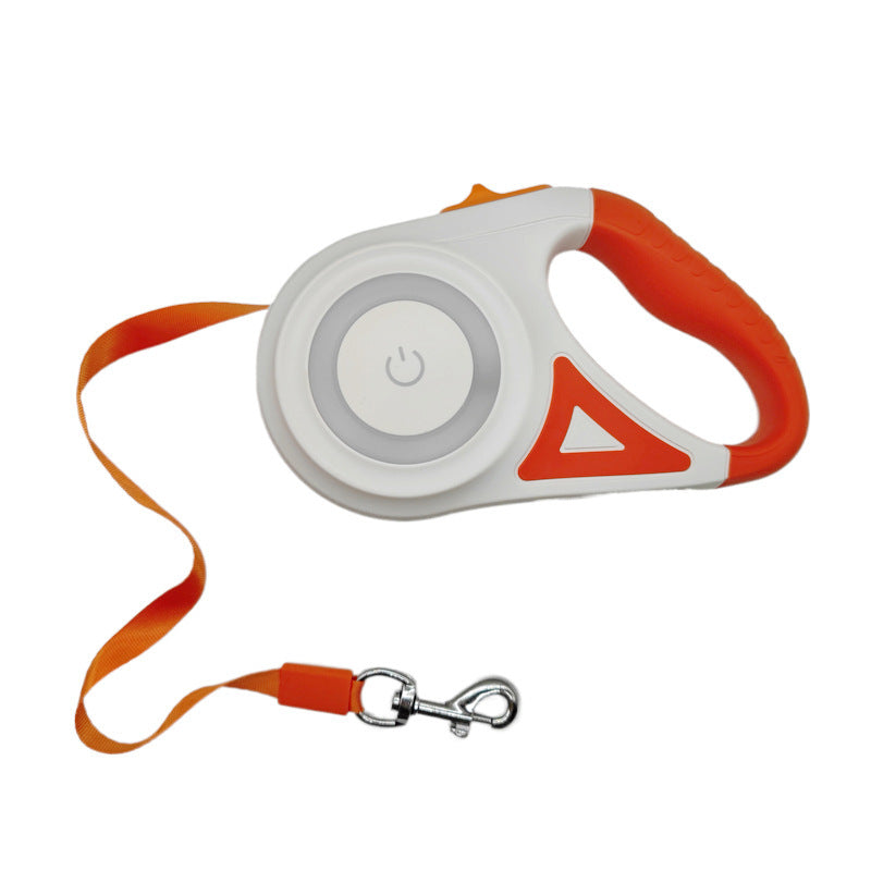 3M & 5M Retractable Dog Leash with LED Light - Pet Lead