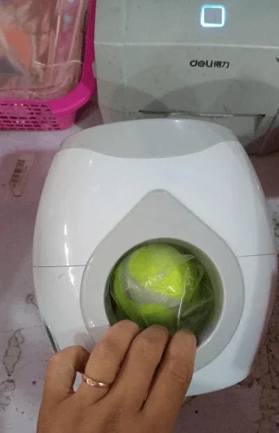 Interactive Pet Feeder Toy – Ball Launcher & Auto Feed