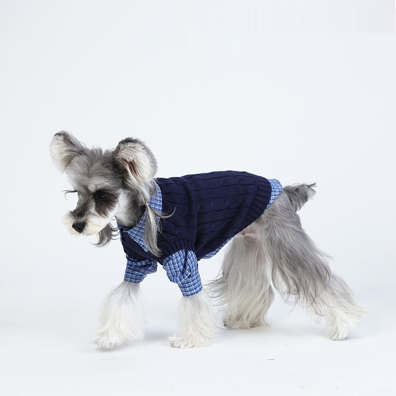 Dog Clothes Autumnwinter Socialite Style For Pets - Majestic Pet Kingdom