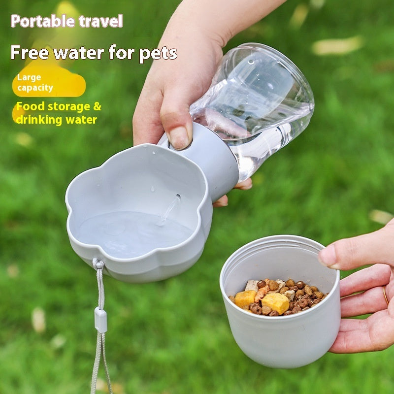 Dog Outing Water Cup Portable Convenient