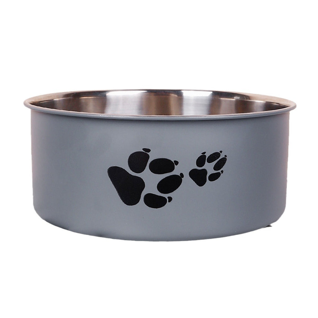 Stainless Steel Dog Bowl Large Capacity Anti-tumble Cat Bowl - Majestic Pet Kingdom