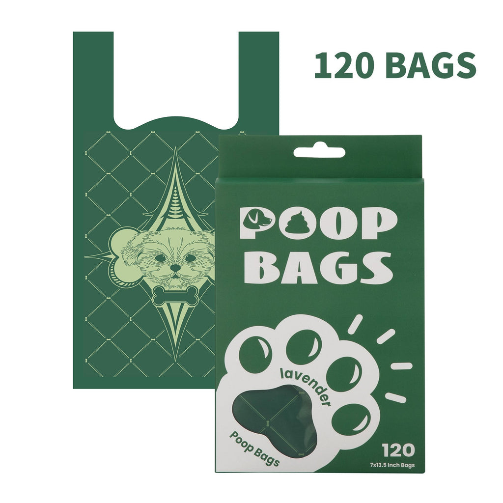 Dog Waste Bags Degradable EPI Vest Handle Poop Carrier