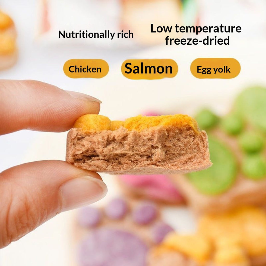 Wholesale Freeze-Dried Bone-and-Meat Patties Cat Treats