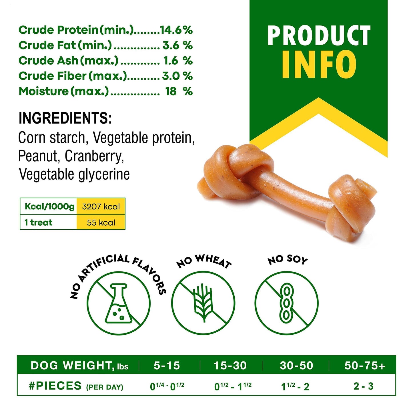 Dog Chews SmartBones Peanut Butter Mini Chewing Bones