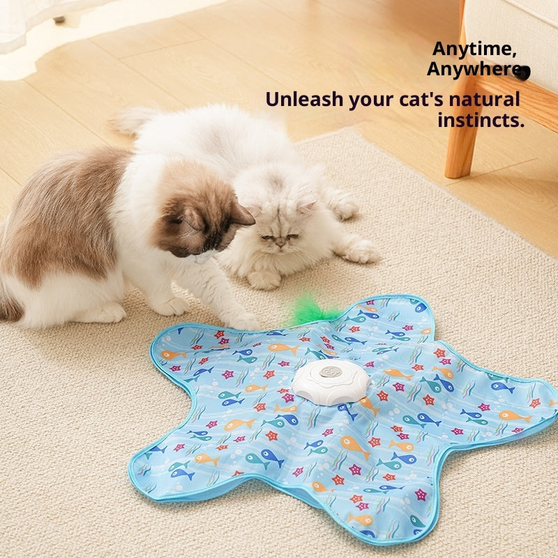 Cat Toy Smart Cat Hunting Cover Electric Relieving Stuffy | Purrfect Pet Kingdom