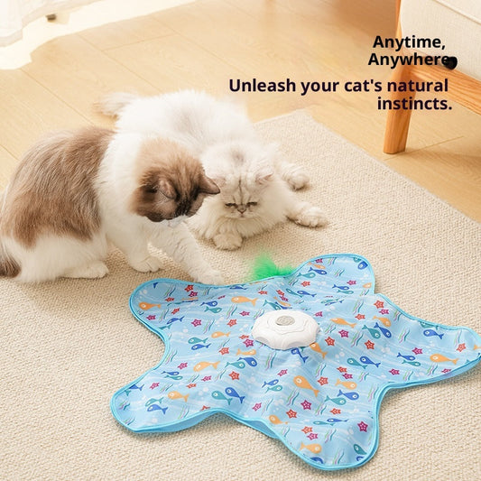 Cat Toy Smart Cat Hunting Cover Electric Relieving Stuffy | Purrfect Pet Kingdom