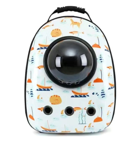 Pet Bag Out Portable Space Bag Cat Bag Dog Bag Pet Shoulders Pet Backpack Pet Supplies - Majestic Pet Kingdom