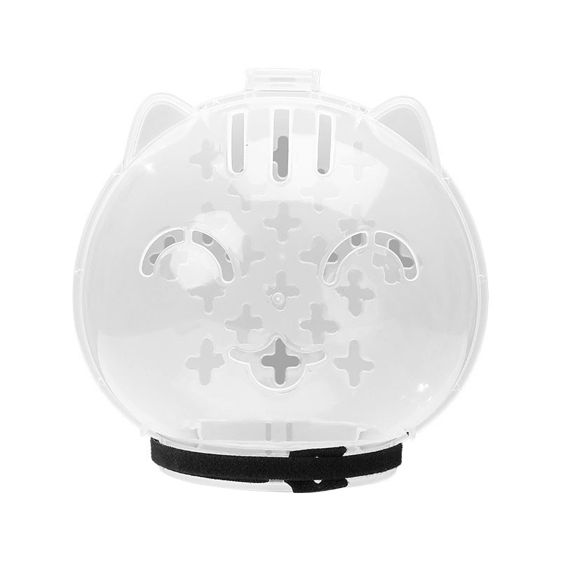 Pet Anti-Scratch Bite Cat Space Hood Cat Head Cover