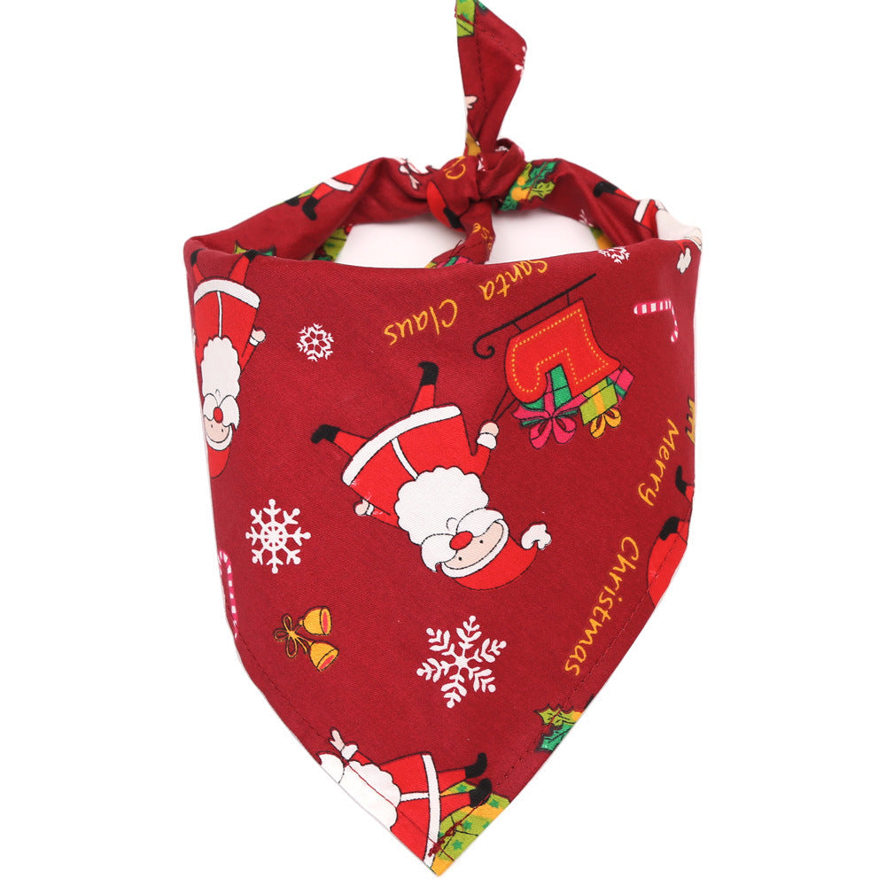 Cotton Triangle Scarf & Bib Set for Dogs & Cats