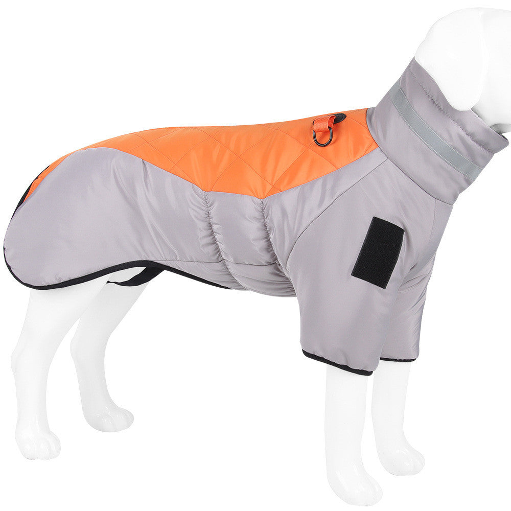 New Pet Dog Clothes Thickened With Reflective Warmth Pet Supplies - Majestic Pet Kingdom