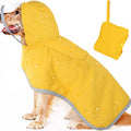 Dog Raincoat Waterproof Soft Breathable Dog Rain Jacket For Small Dog Hooded Dog Rain Coat With Transparent Cap Protect Belly - Purrfect Pet Kingdom™
