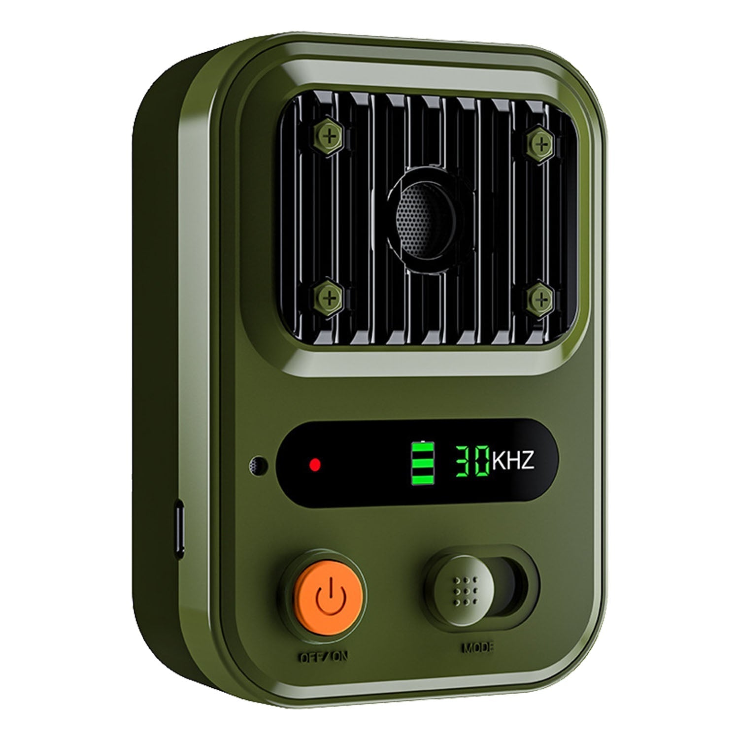 Ultrasonic Anti-Barking Device Rechargeable Auto Dog Bark Control Deterrent Box Training Device IPX4 Waterproof with 3 Frequency Max 32.8Feet Sensing - Majestic Pet Kingdom