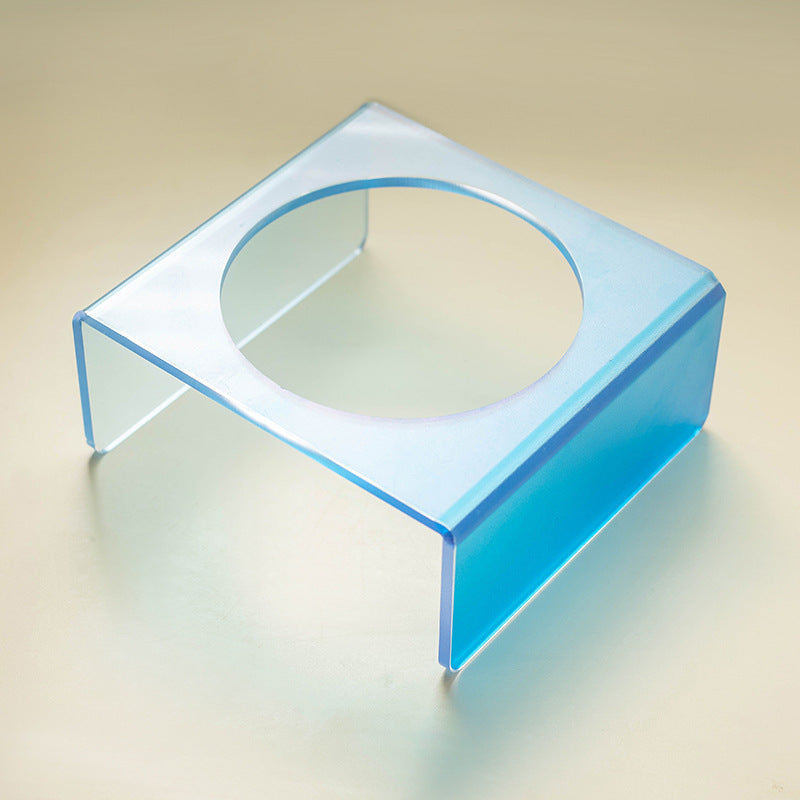 Cat Bowl Rack Acrylic Dog Bowl Anti-tumble - Majestic Pet Kingdom