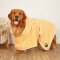 Pet Dogs And Cats Microfiber Bathrobe Towel - Majestic Pet Kingdom