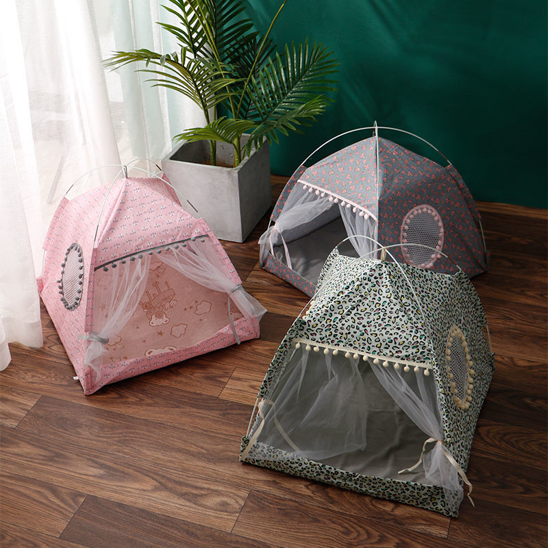 Comfy Calming Pet Tent Bed for Small Dogs and Cats | Purrfect Pet Kingdom