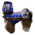 Cute And Warm Cotton-padded Coat With A Hat For Dogs And Cats