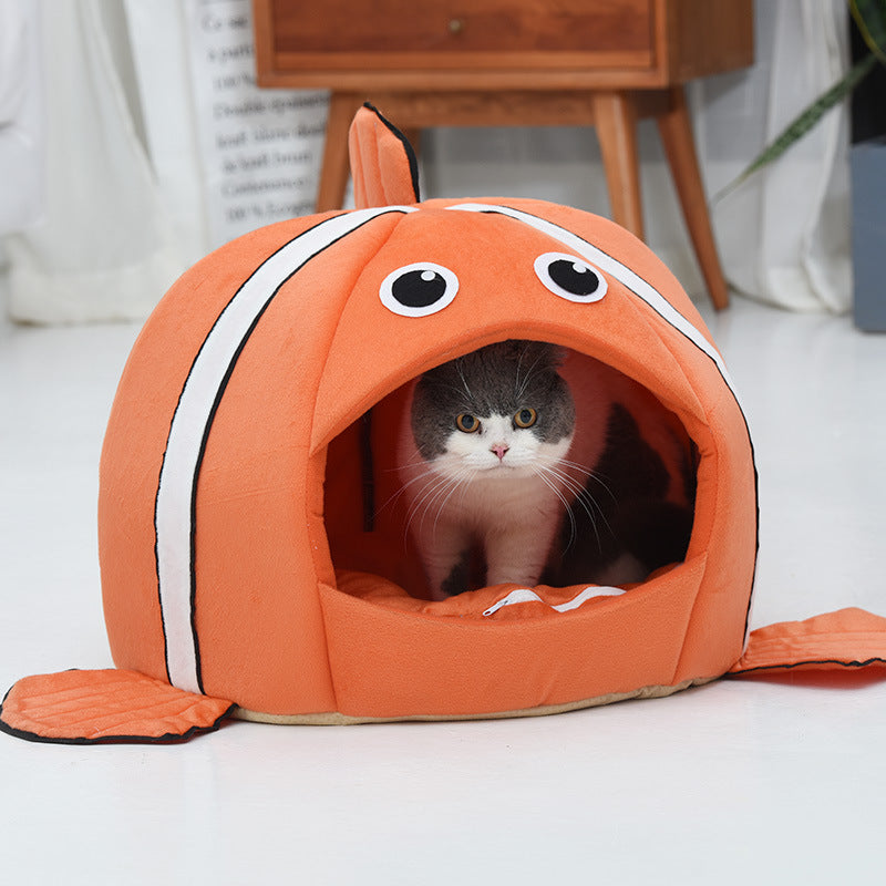 Removable & Washable Dog & Cat Kennel Bed