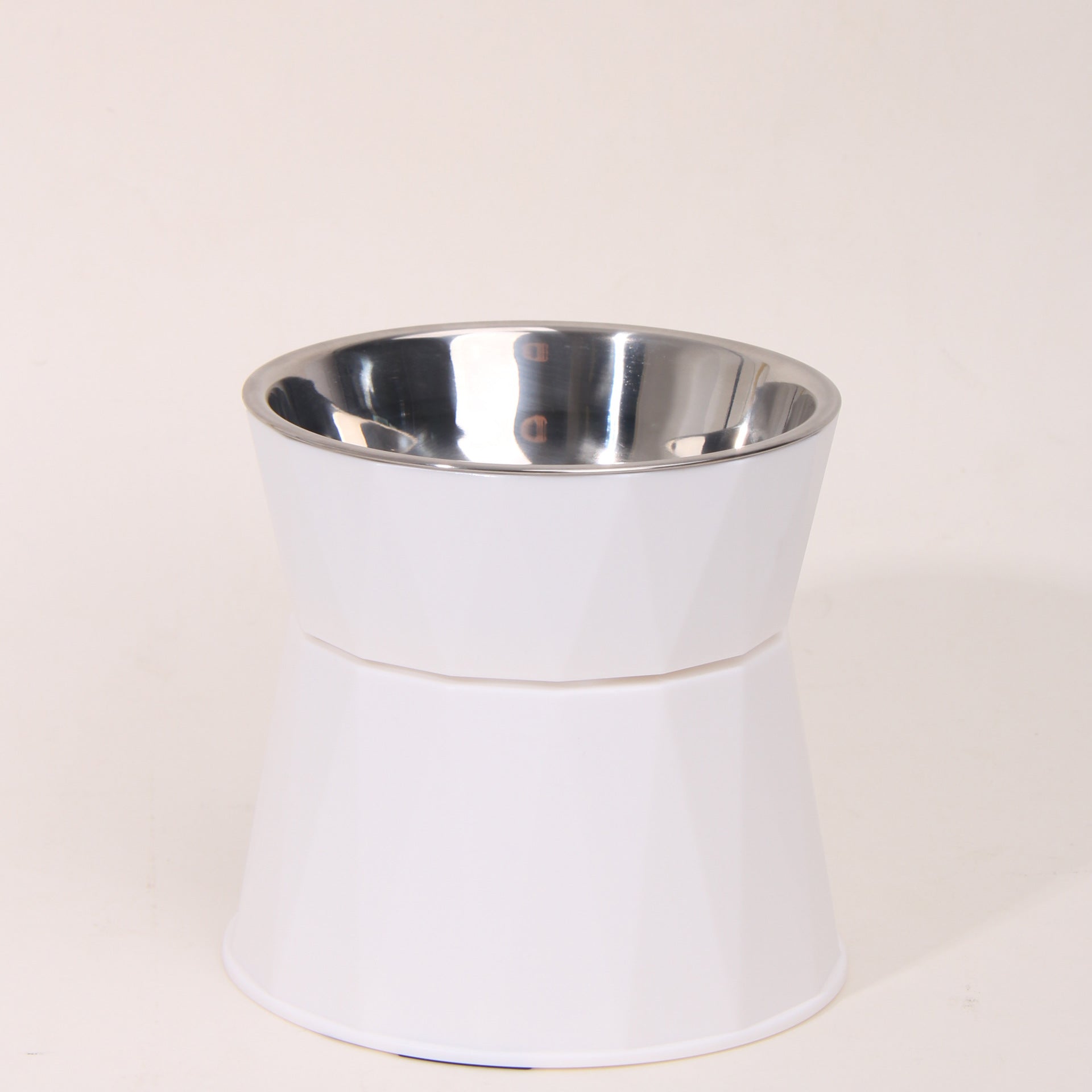 High Foot Neck Protection Pet Stainless Steel Bowl - Majestic Pet Kingdom