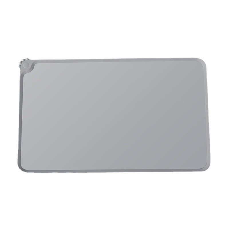 Dog Bowl Placemat Non-Slip Waterproof Silicone Feeding Tray - Detail Angle 5 | Majestic Pet Kingdom